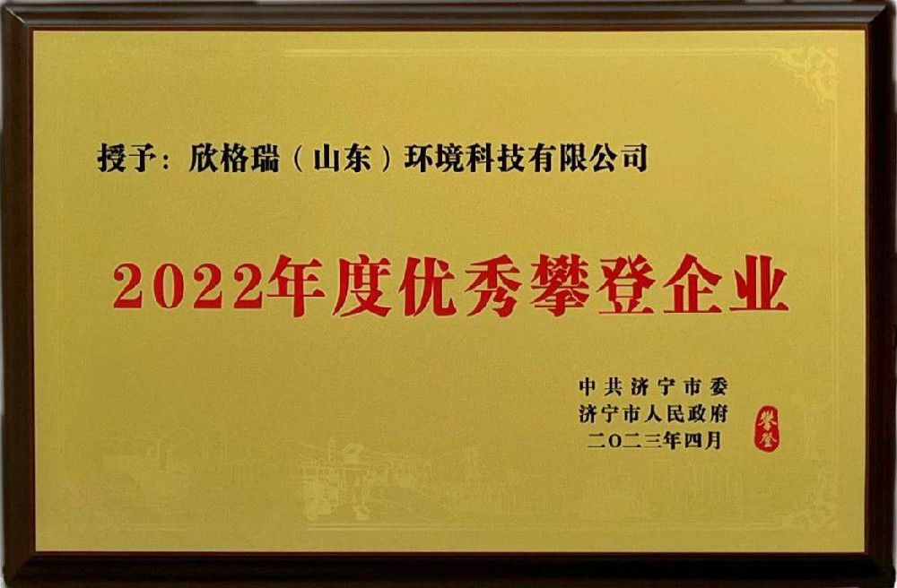2022年度优秀攀登企业