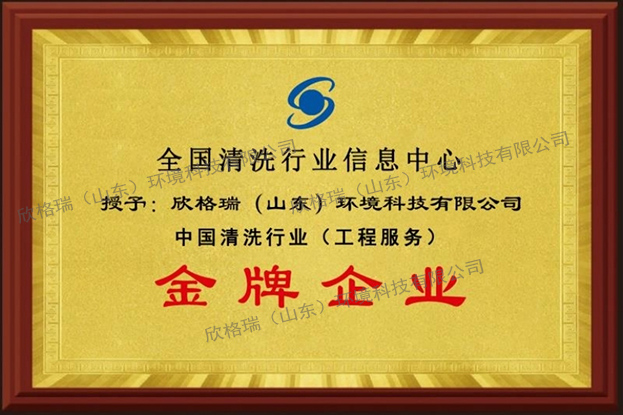 中国清洗行业金牌企业