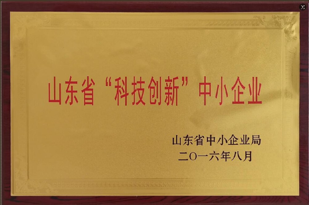 山东省“科技创新”中小企业